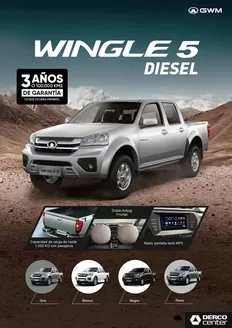 Catálogo Great Wall | Ficha tecnica wingle5 diesel 2026 | 2026-09-02T00:00:00.000Z - 2026-09-16T00:00:00.000Z