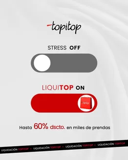 Catálogo TopItop | Hasta 60% dscto. | 2026-09-02T00:00:00.000Z - 2026-10-05T00:00:00.000Z