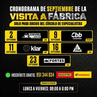 Catálogo Sodimac Constructor | Cronograma de septiembre | 2026-09-02T00:00:00.000Z - 2026-09-23T00:00:00.000Z