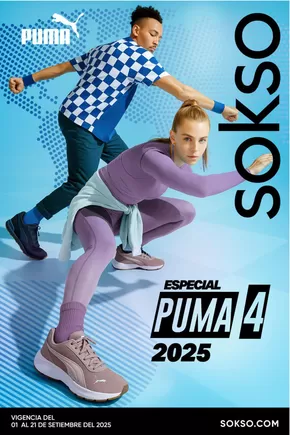 Catálogo Sokso en Cusco | ESPECIAL PUMA 04 | 2025-09-01T00:00:00.000Z - 2025-09-21T00:00:00.000Z