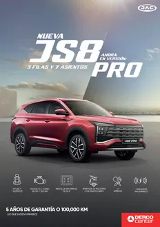 Catálogo Derco en La Joya | JAC JS8 PRO JS8 PRO DCT LUXURY 2026 | 2026-09-07T00:00:00.000Z - 2026-09-21T00:00:00.000Z