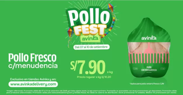 Catálogo Avinka en Lima | Descuentos y promociones | 2026-09-07T00:00:00.000Z - 2026-09-10T00:00:00.000Z