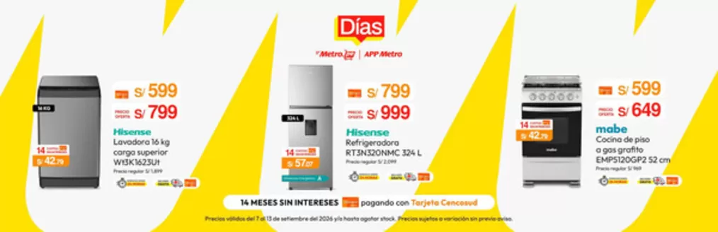 Catálogo Metro en Huancayo | Catálogo Metro | 2026-09-08T00:00:00.000Z - 2026-09-22T00:00:00.000Z