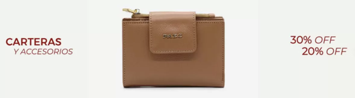 Catálogo Paez | Carteras y accesorios | 2026-09-08T00:00:00.000Z - 2026-10-31T00:00:00.000Z