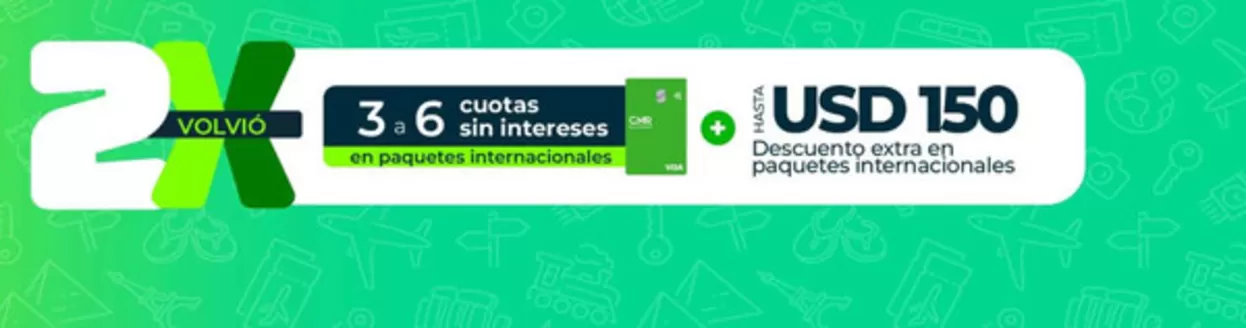 Catálogo Viajes Falabella en Lurín | Paquetes internacionales  | 2026-09-08T00:00:00.000Z - 2026-10-09T00:00:00.000Z