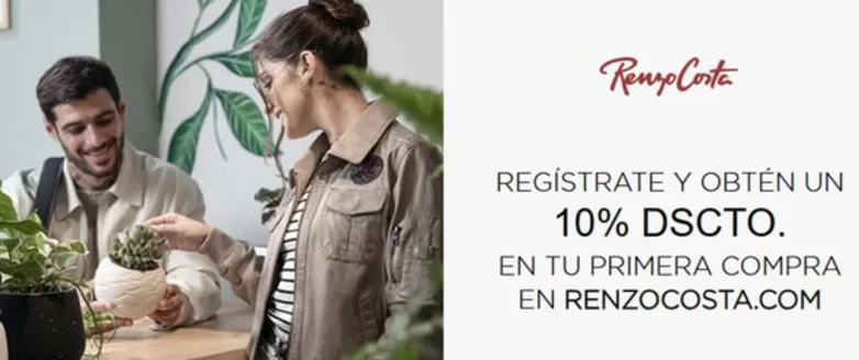 Catálogo Renzo Costa | Registrate y obten un 10%dscto | 2026-09-08T00:00:00.000Z - 2026-10-08T00:00:00.000Z