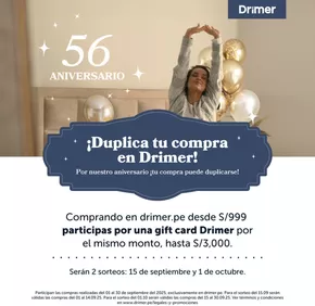 Catálogo Drimer en Lima | Grandes descuentos en productos seleccionados | 2025-09-08T00:00:00.000Z - 2025-09-30T00:00:00.000Z