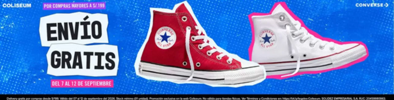 Catálogo Converse | Envio Gratis | 2026-09-09T00:00:00.000Z - 2026-09-12T00:00:00.000Z
