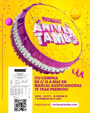 Catálogo Tambo | AniVer Tambo | 2025-09-08T00:00:00.000Z - 2025-10-01T00:00:00.000Z