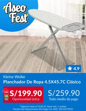 Catálogo Sodimac en Santa Clara | Nuestras mejores gangas | 2025-09-09T00:00:00.000Z - 2025-09-23T00:00:00.000Z