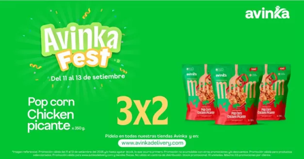 Catálogo Avinka | Grandes descuentos en productos seleccionados | 2026-09-11T00:00:00.000Z - 2026-09-13T00:00:00.000Z
