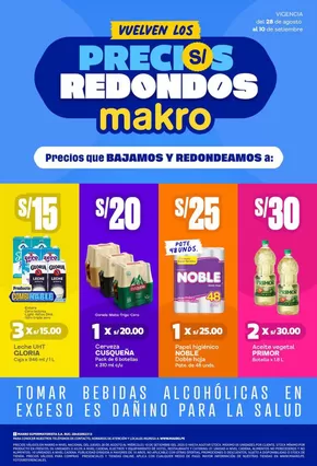Catálogo Makro | Catálago Precios Redondos vig#18 | 2025-09-10T00:00:00.000Z - 2025-09-24T00:00:00.000Z