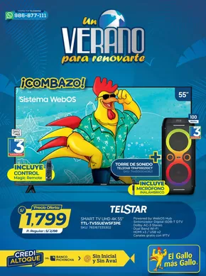Catálogo El Gallo Más Gallo en Cusco | Grandes descuentos en productos seleccionados | 2025-09-10T00:00:00.000Z - 2025-09-24T00:00:00.000Z
