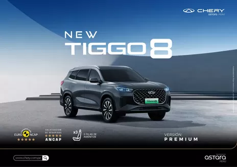 Catálogo Chery | New tiggo8 | 2026-09-13T00:00:00.000Z - 2026-09-27T00:00:00.000Z