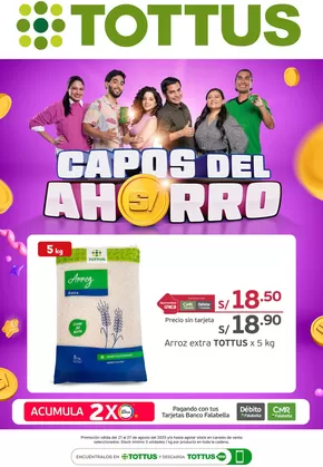 Catálogo Tottus en Arequipa | Tottus - capos del ahorro | 2025-09-10T00:00:00.000Z - 2025-09-24T00:00:00.000Z