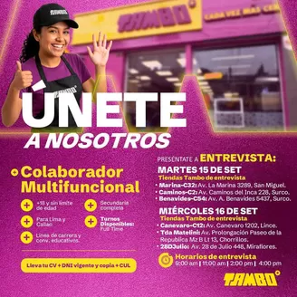 Catálogo Tambo | Ofertas principales y descuentos | 2026-09-15T00:00:00.000Z - 2026-09-16T00:00:00.000Z