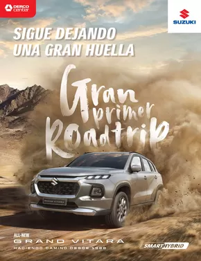 Catálogo Suzuki en Lima | ALL NEW GRAND VITARA SMART HYBRID | 2025-09-10T00:00:00.000Z - 2025-09-24T00:00:00.000Z