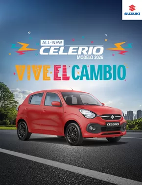 Catálogo Suzuki en Piura | All New Celerio | 2025-09-10T00:00:00.000Z - 2025-09-24T00:00:00.000Z