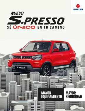Catálogo Suzuki en Lima | New S-presso | 2025-09-10T00:00:00.000Z - 2025-09-24T00:00:00.000Z