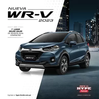 Catálogo Honda en Irazola | Honda WRV | 2026-09-15T00:00:00.000Z - 2026-09-29T00:00:00.000Z