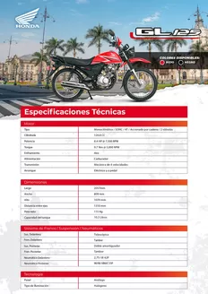 Catálogo Honda en Cajamarca | Honda GL125 | 2026-09-15T00:00:00.000Z - 2026-09-29T00:00:00.000Z