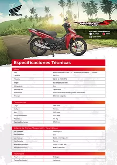 Catálogo Honda | Honda WAVE 110S CD | 2026-09-15T00:00:00.000Z - 2026-09-29T00:00:00.000Z