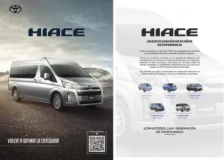 Catálogo Toyota en La victoria - CH | Toyota Hiace | 2026-09-15T00:00:00.000Z - 2026-09-29T00:00:00.000Z