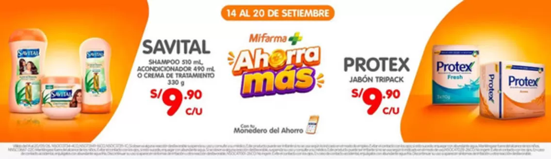 Catálogo Mifarma | Ahorra mas | 2026-09-16T00:00:00.000Z - 2026-09-20T00:00:00.000Z