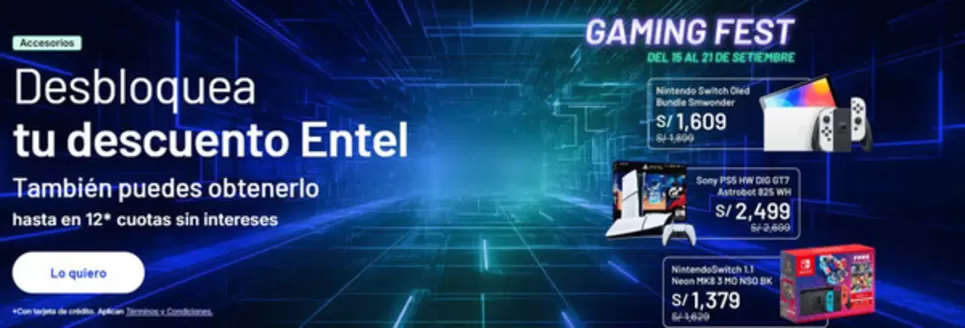 Catálogo Entel | Desbloquea tu descuento final | 2026-09-16T00:00:00.000Z - 2026-09-21T00:00:00.000Z