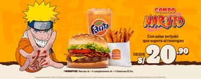 Catálogo Burger King | Combo Naruto | 2025-09-10T00:00:00.000Z - 2025-09-28T00:00:00.000Z