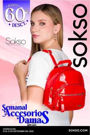 Catálogo Sokso | SEMANAL ACCESORIOS | 2025-09-11T00:00:00.000Z - 2025-09-25T00:00:00.000Z