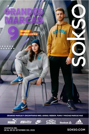Catálogo Sokso en Huánuco | GRANDES MARCAS 9 | 2025-09-11T00:00:00.000Z - 2025-09-29T00:00:00.000Z