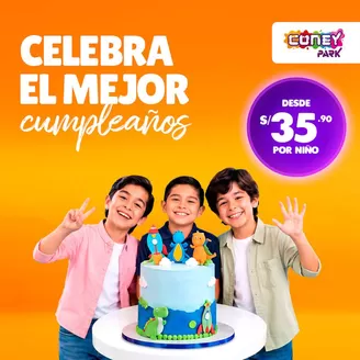 Catálogo Coney Park en Eten | Celebra el mejor cumpleanos  | 2026-09-21T00:00:00.000Z - 2026-09-30T00:00:00.000Z