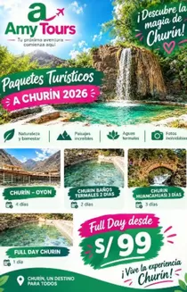 Catálogo amy tours en Eten | Paquetes turisticos  | 2026-09-21T00:00:00.000Z - 2026-10-17T00:00:00.000Z
