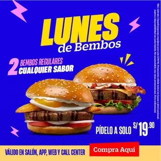 Catálogo Bembos | Excelente oferta para cazadores de gangas | 2026-09-22T00:00:00.000Z - 2026-10-06T00:00:00.000Z