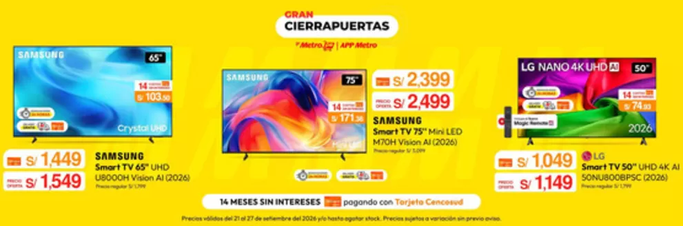 Catálogo Metro | Catálogo Metro | 2026-09-21T00:00:00.000Z - 2026-09-27T00:00:00.000Z