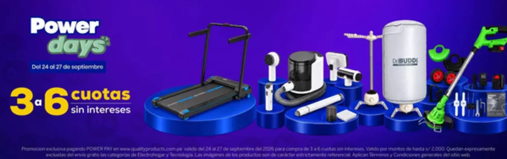 Catálogo Quality Products en Cusco | Power days | 2026-09-24T00:00:00.000Z - 2026-09-27T00:00:00.000Z
