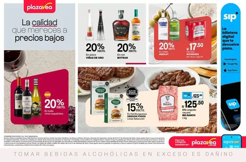 Catálogo Plaza Vea en Huánuco | AVISO TIENDAS SELECCIONADAS 4 | 2026-09-24T00:00:00.000Z - 2026-09-27T00:00:00.000Z