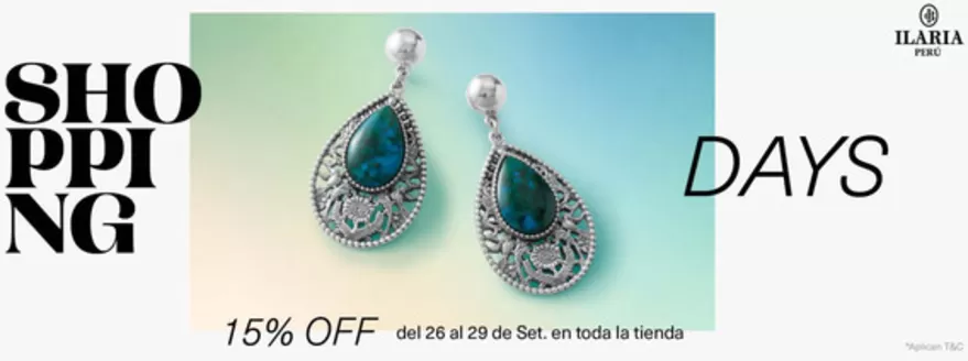 Catálogo Ilaria | Shopping Days  | 2026-09-28T00:00:00.000Z - 2026-09-29T00:00:00.000Z
