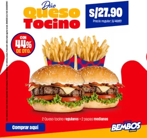 Catálogo Bembos | Descuentos y promociones | 2025-09-13T00:00:00.000Z - 2025-09-27T00:00:00.000Z