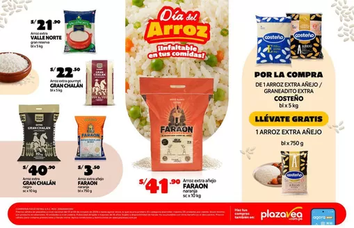 Catálogo Plaza Vea | AVISO DÍA DEL ARROZ | 2026-10-01T00:00:00.000Z - 2026-10-08T00:00:00.000Z