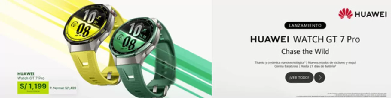 Catálogo Falabella en Cajamarca | Huawei Watch  | 2026-10-01T00:00:00.000Z - 2026-10-24T00:00:00.000Z