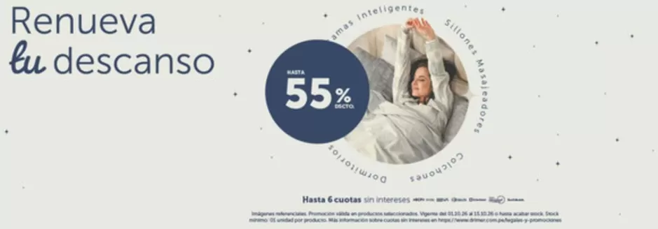 Catálogo Drimer en Lima | Renueva tu descanso  | 2026-10-02T00:00:00.000Z - 2026-10-15T00:00:00.000Z