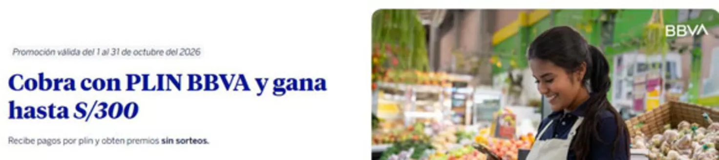 Catálogo BBVA en Lima | Listo para tu primera tarjeta de credito? | 2026-10-02T00:00:00.000Z - 2026-10-31T00:00:00.000Z