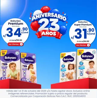 Catálogo Boticas Perú en Callería | Nuestras mejores ofertas para ti | 2026-10-01T00:00:00.000Z - 2026-10-31T00:00:00.000Z