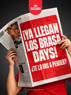 Catálogo Don Belisario en Lima | Ya llegan los brasa days  | 2026-10-08T00:00:00.000Z - 2026-10-31T00:00:00.000Z