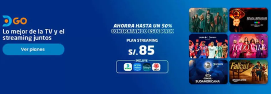 Catálogo DirecTV en Chiclayo | Lo mejor de la TV y el streaming juntos | 2026-10-12T00:00:00.000Z - 2026-11-30T00:00:00.000Z