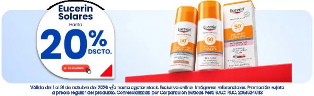 Catálogo Boticas Perú | Excelente oferta para todos los clientes | 2026-10-01T00:00:00.000Z - 2026-10-31T00:00:00.000Z
