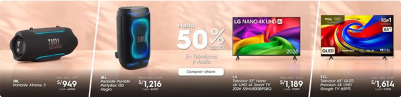 Catálogo Juntoz en Arequipa | Ofertas y gangas exclusivas | 2026-10-14T00:00:00.000Z - 2026-10-28T00:00:00.000Z