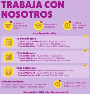 Catálogo Tambo en Callao | Ofertas especiales atractivas para todos | 2025-09-15T00:00:00.000Z - 2025-09-29T00:00:00.000Z